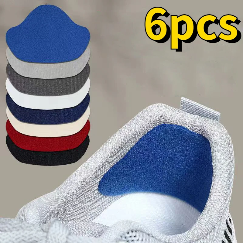 Heel Liner Grip - 6pcs Sports Shoes Repair Stickers Suede