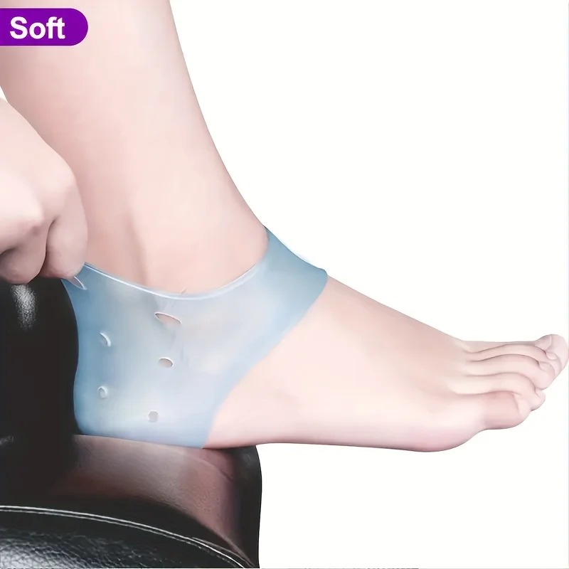 2PCS Silicone Gel Heel Cups Cu - Heel Liner Grip 评论和价格