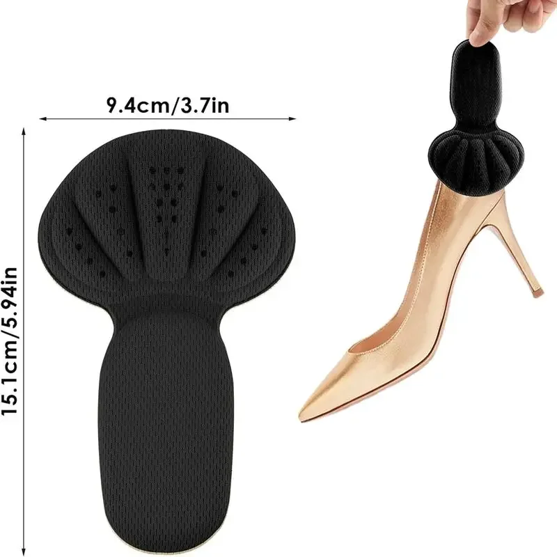 New 2 in 1 Sponge Heel Cushion - Heel Liner Grip 评论和价格