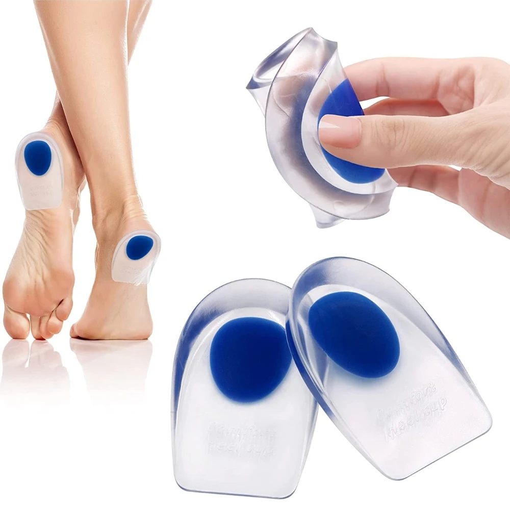 1 Pair EU40-44 gel insole sili - Heel Liner Grip 评论和价格