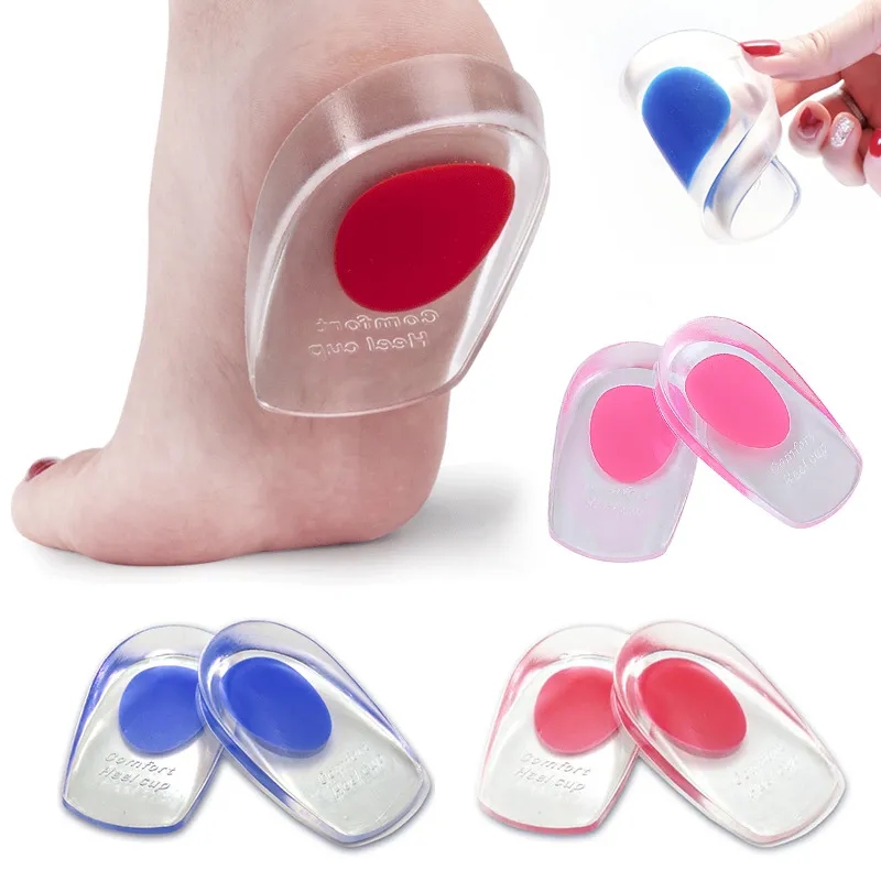 1 Pair EU40-44 gel insole sili - Heel Liner Grip 评论和价格
