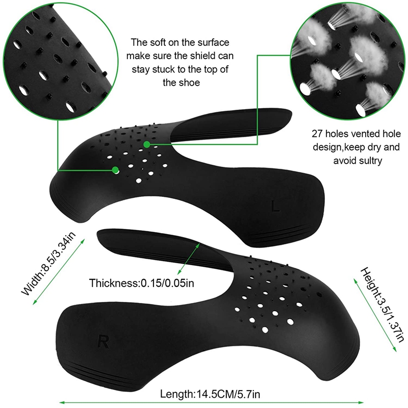 New Crease Protector Sneakers  - Crease Protector Toe 评论和价格