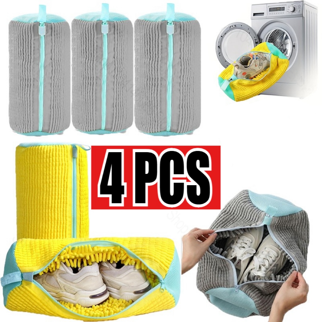 Durable Mesh Shoe Wash Bag wit - Sneaker Care Cleaning Kit 评论和价格