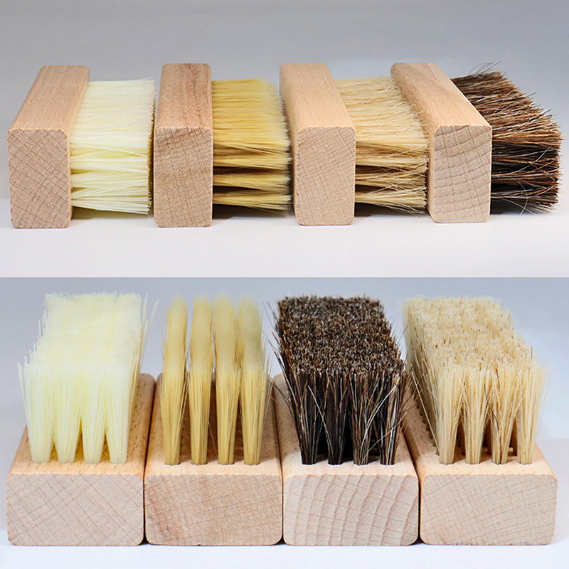 Useful Wood Handle Shoe Brush  - Sneaker Care Cleaning Kit 评论和价格
