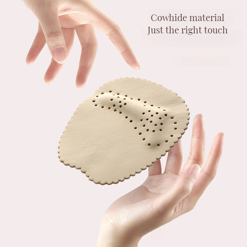 Cowhide Leather Forefoot Pad S - Heel Liner Grip 评论和价格